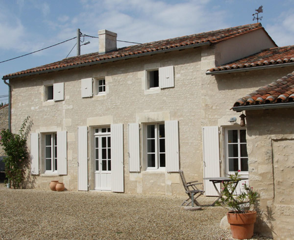 Longère dans la Charente après rénovation